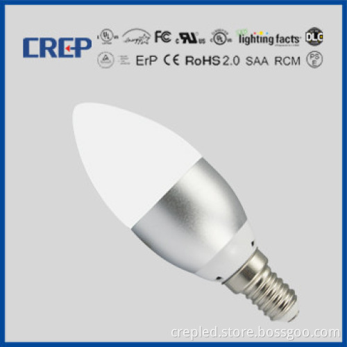saa rcm ul 6w dimmable led candle light e11 e12 e14 e17 b22 e26